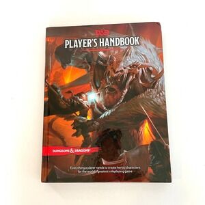 Dungeons & Dragons Players Handbook 5th Edition Core Rulebook D&D 2014 Hardcover